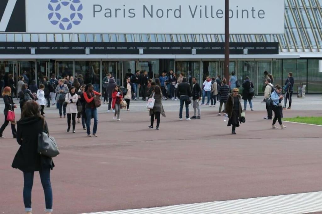 Studio 2 Pers Paris/Bourget/Cdg/Parc D'Exposition Aulnay-sous-Bois Eksteriør billede